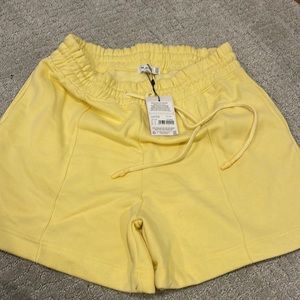 Oversized sweat shorts cute